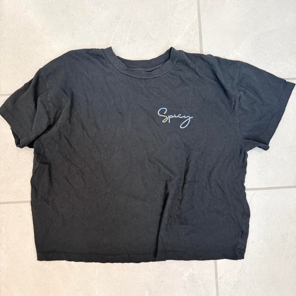 Spicy Black Tee - Size XXL